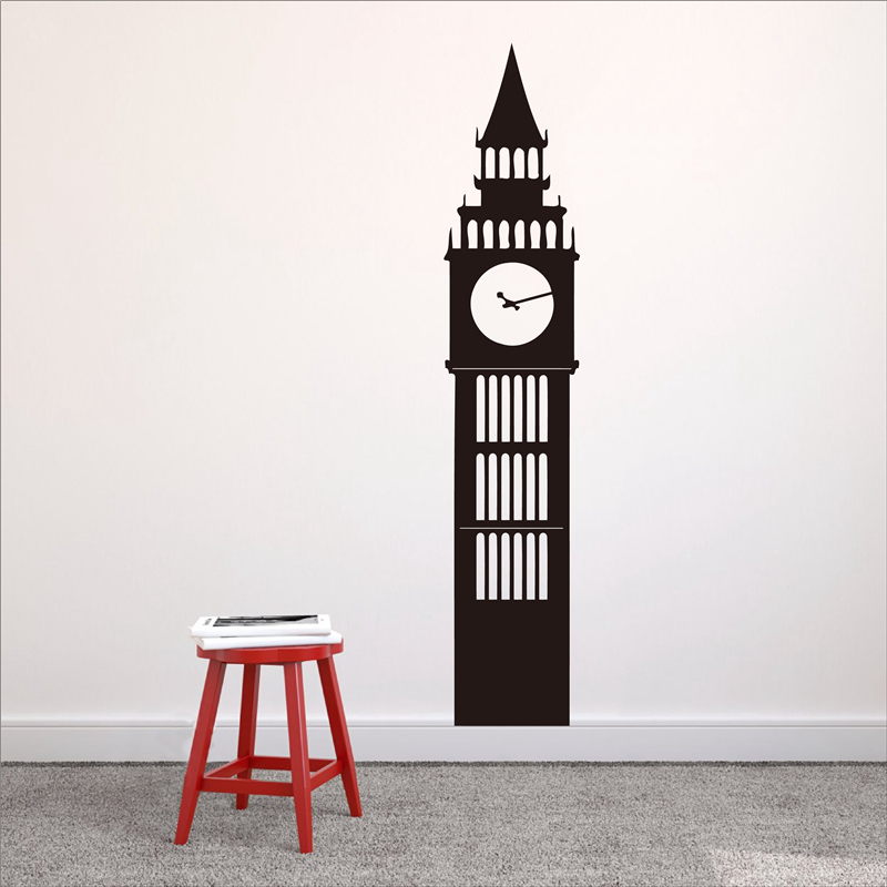 Office Furniture London - Лондонские Часы Биг Бен настенные наклейки